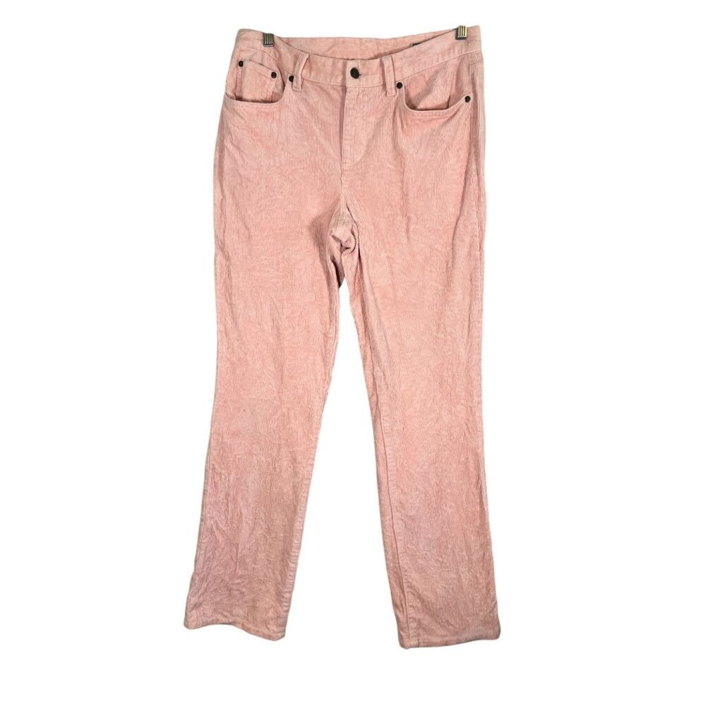 Ralph Lauren‎ Corduroy Skinny Pant Pink 8 Tech Utility Gorp Granola Preppy Retro